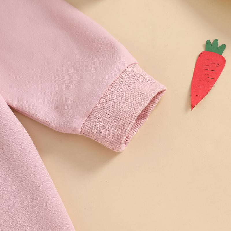 My 1St Easter Baby Boy Girl Outfit Embroidery Bunny Rompers Bunny Tail Jumpsuit Unisex Newborn Infant Easter Clothes