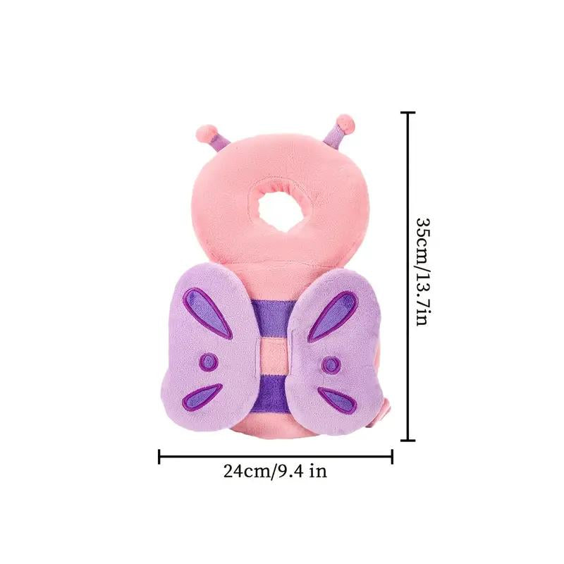 Head Protector Backpack for Babies - Adjustable Straps - Lightweight Cushion for Crawling & Walking Toddlers, Ideal for Indoor and Outdoor Activities