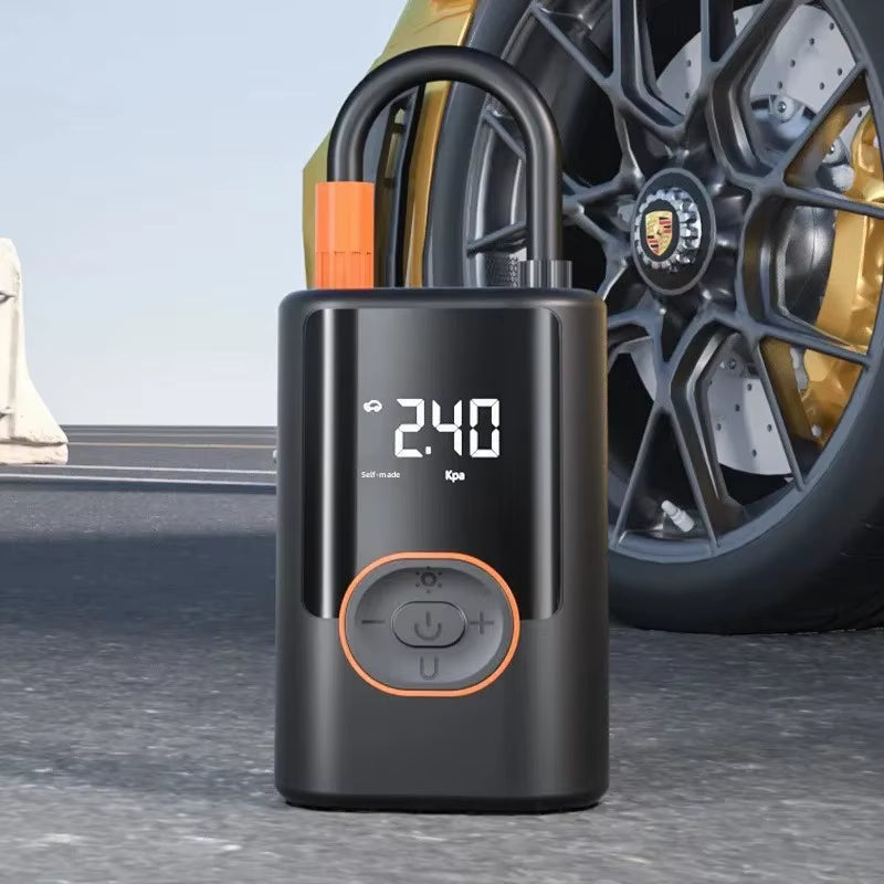 Portable Wireless Car Inflation Pump Quick Charging High Pressure Air Pump for Motorcycle Tire Inflation and Vehicle Air Supply