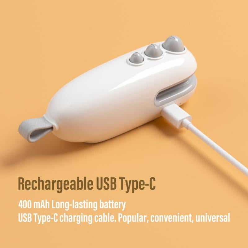 2025 Rechargeable Mini Heat Sealing Machine Household Portable Snack Bag Sealer