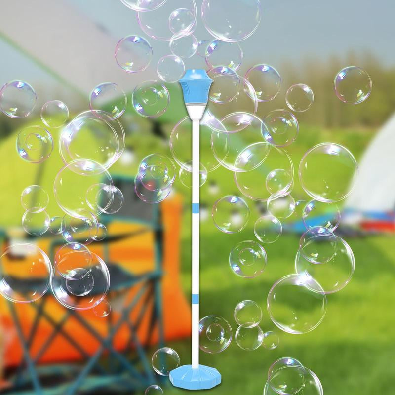 Bubble Maker Toy Standing with Lights & Music Portable Ligheweight 47'' Height Summer Toys for Party Wedding Party Favors Gifts