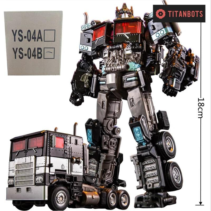 Autobot Leader Action Figure with Dual Sword - Classic Movie Inspired - Great Gift for Kids - 10Inches