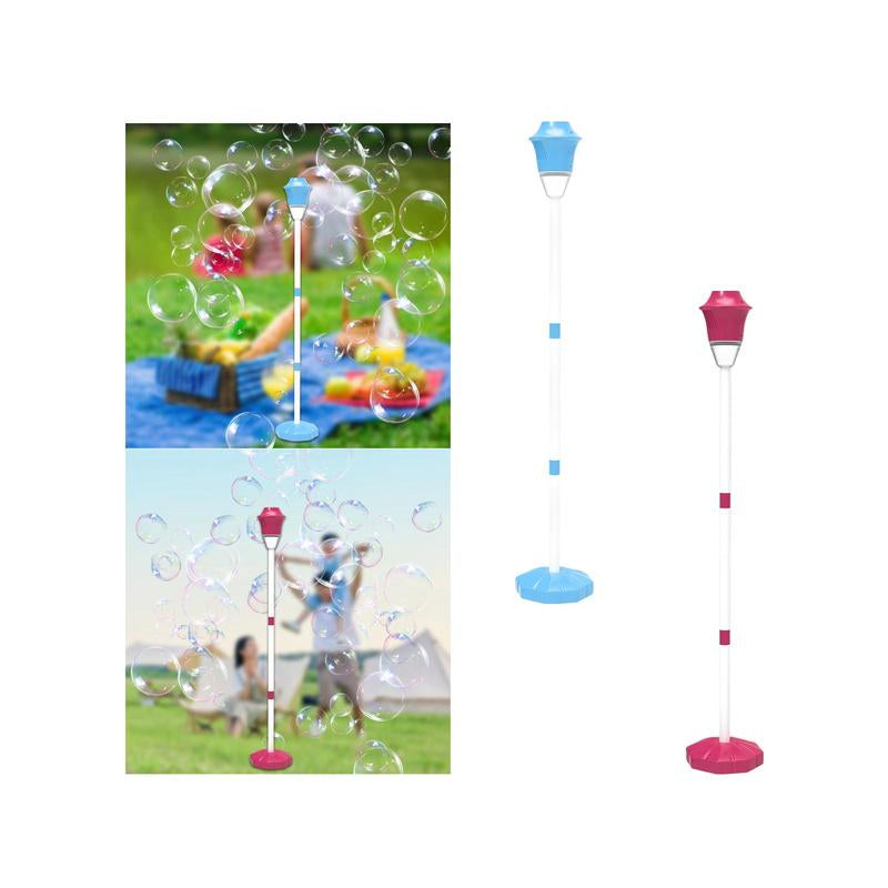 Bubble Maker Toy Standing with Lights & Music Portable Ligheweight 47'' Height Summer Toys for Party Wedding Party Favors Gifts