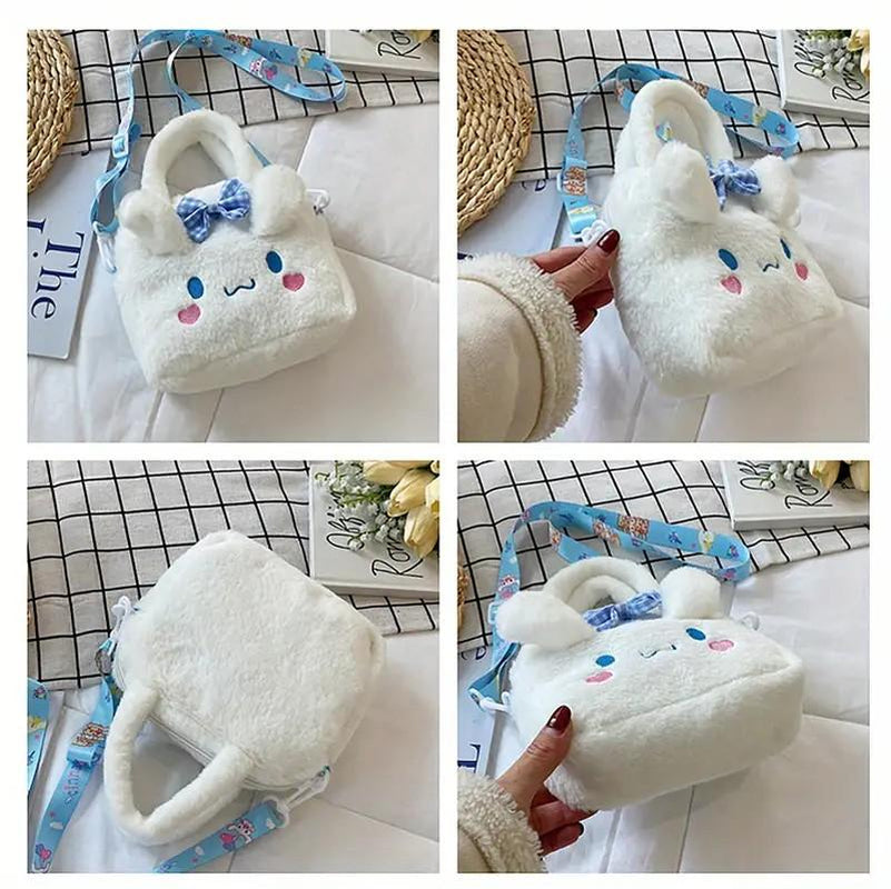 Kitty, Kuromi ,Melody-Plush Handbag, Plush Crossbody Bag, Party Gifts, Valentine'S Day Gifts