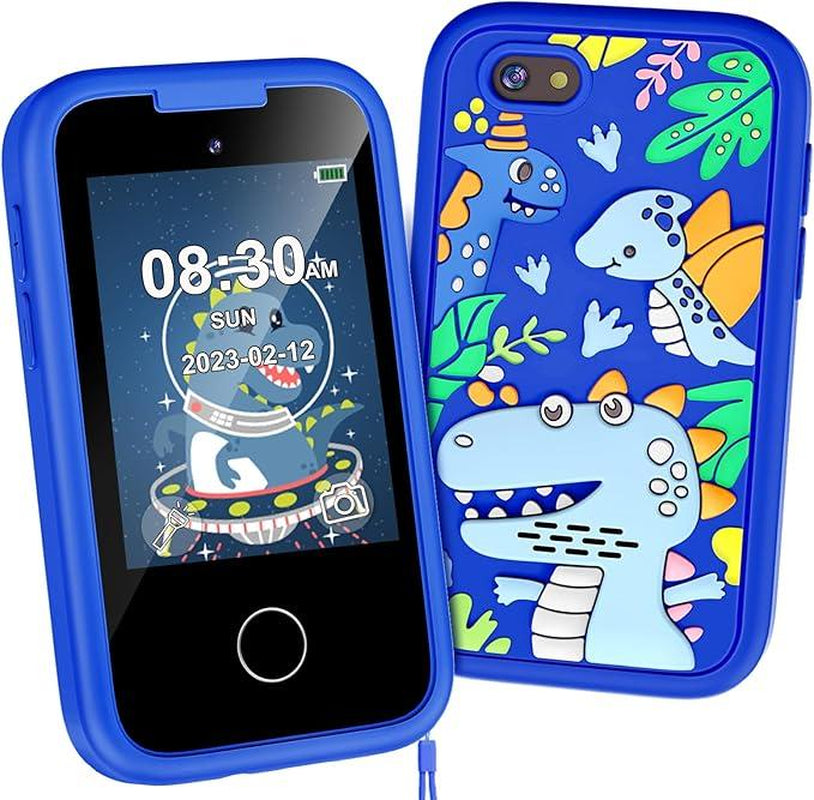 LUOBA Kids Smart Phone for 3-10 Years, Dual Camera, 8GB Memory Card, Games, Music Player, Birthday Gift Travel Toy