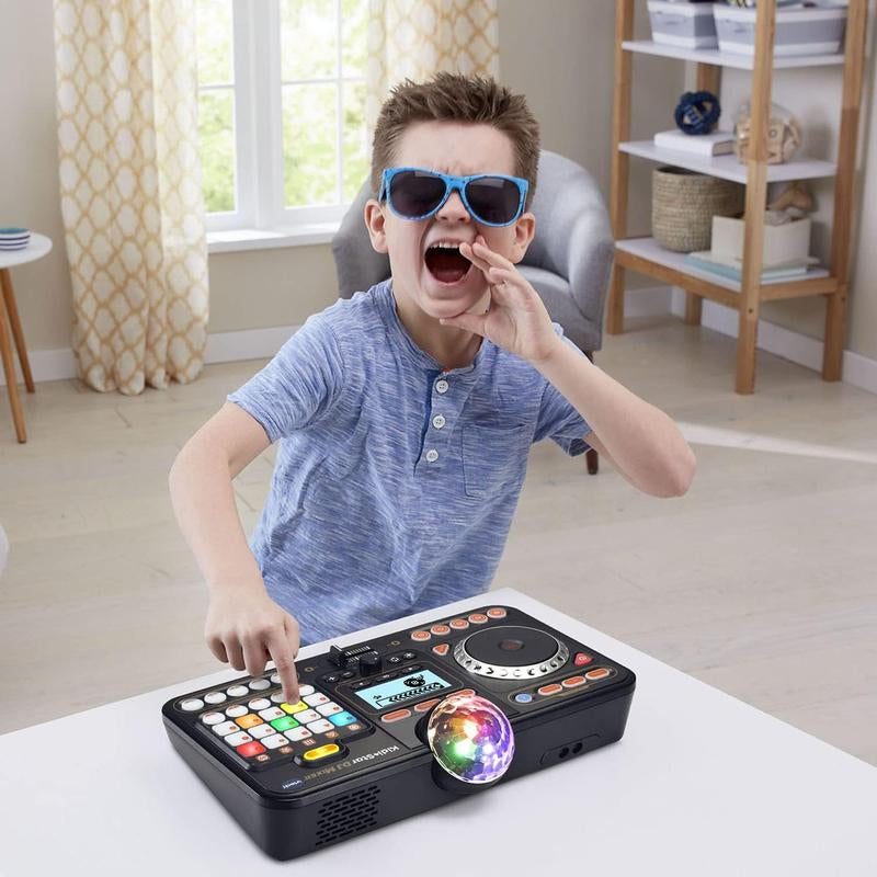 Vtech Kidi Star DJ Mixer – Create, Mix, and Jam with 2000+ Sound Combinations and Bluetooth Connectivity