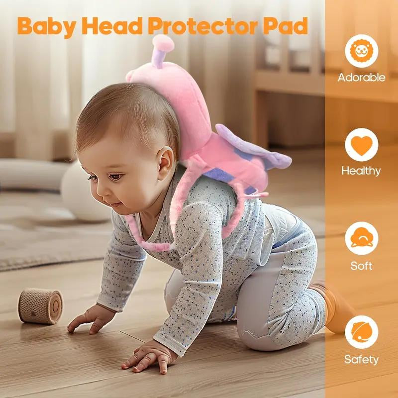 Head Protector Backpack for Babies - Adjustable Straps - Lightweight Cushion for Crawling & Walking Toddlers, Ideal for Indoor and Outdoor Activities