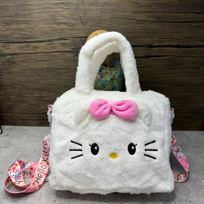 Kitty, Kuromi ,Melody-Plush Handbag, Plush Crossbody Bag, Party Gifts, Valentine'S Day Gifts