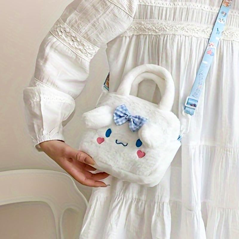 Kitty, Kuromi ,Melody-Plush Handbag, Plush Crossbody Bag, Party Gifts, Valentine'S Day Gifts
