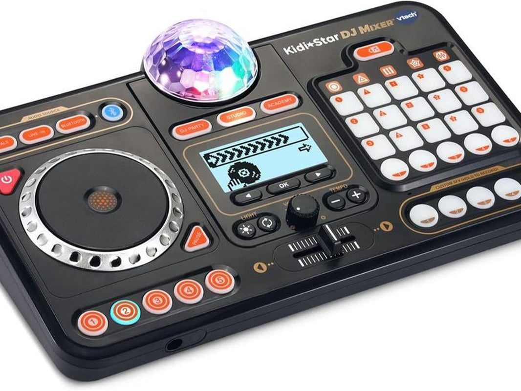 Vtech Kidi Star DJ Mixer – Create, Mix, and Jam with 2000+ Sound Combinations and Bluetooth Connectivity