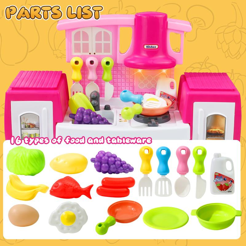 Versatile Kitchen Playset – Transformable Two Forms Cooking Toy for Kids with Exciting Features