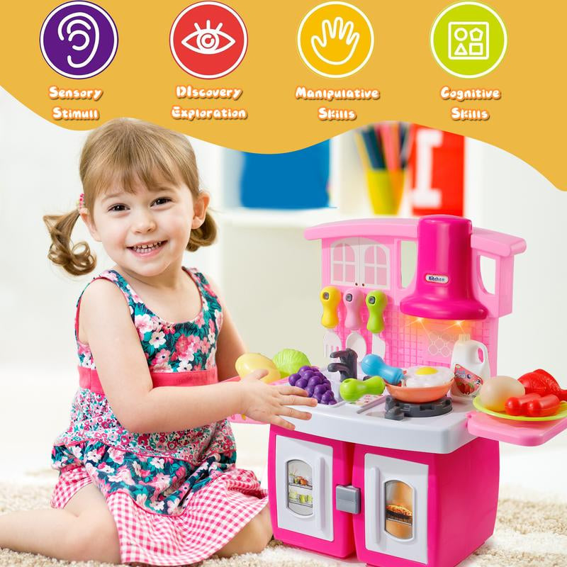 Versatile Kitchen Playset – Transformable Two Forms Cooking Toy for Kids with Exciting Features