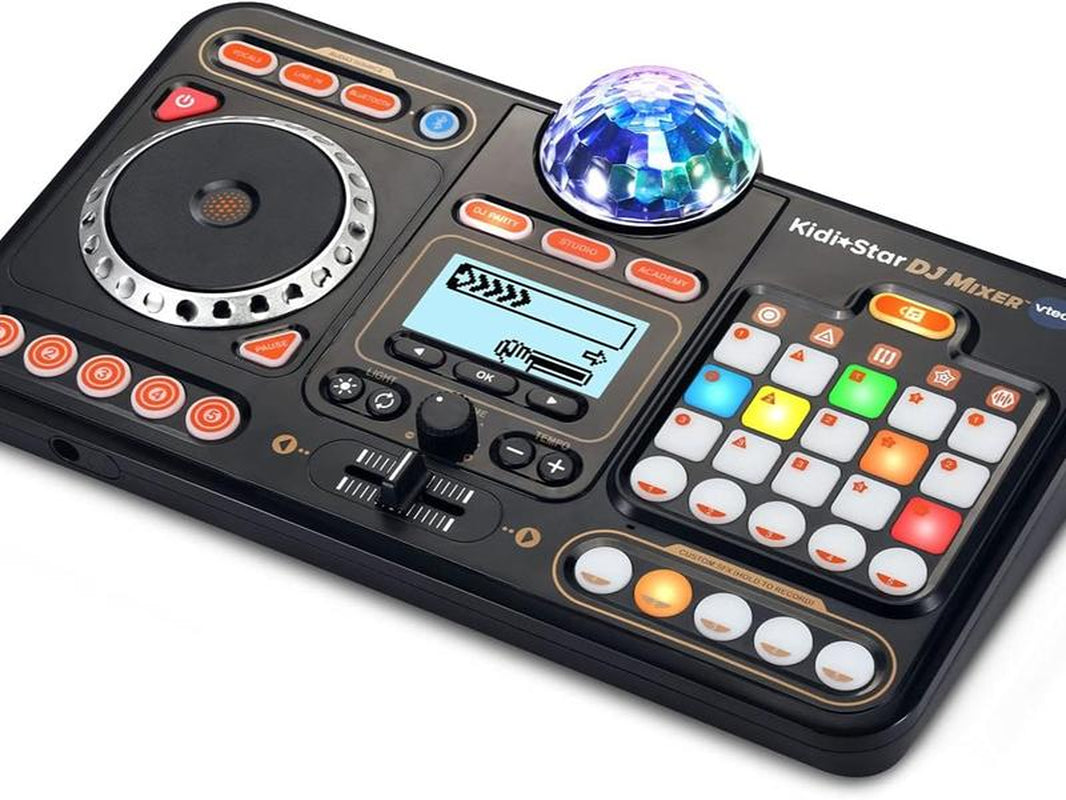 Vtech Kidi Star DJ Mixer – Create, Mix, and Jam with 2000+ Sound Combinations and Bluetooth Connectivity