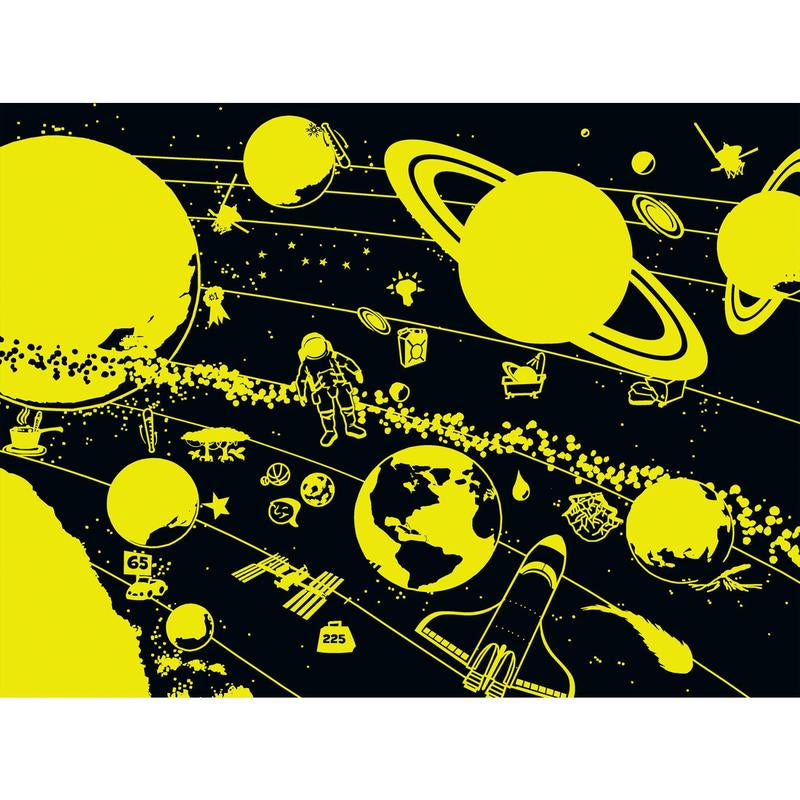 Masterpieces - Glow in the Dark - Solar System 60 Piece Jigsaw Puzzle