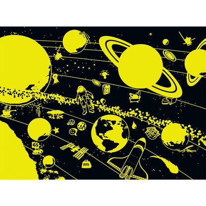 Masterpieces - Glow in the Dark - Solar System 60 Piece Jigsaw Puzzle