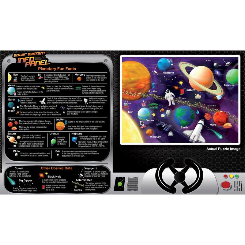 Masterpieces - Glow in the Dark - Solar System 60 Piece Jigsaw Puzzle